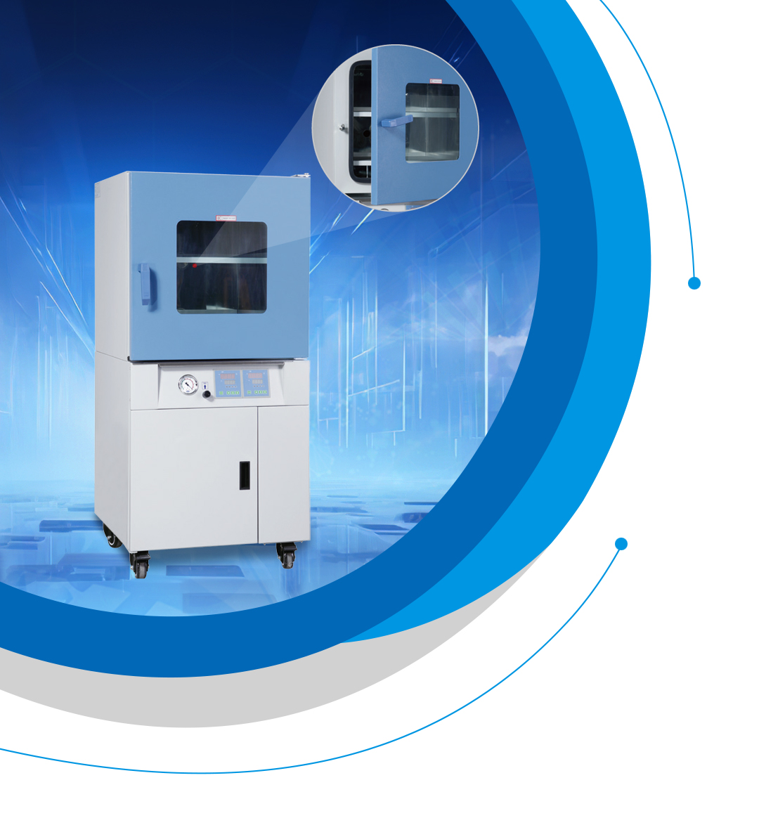 高溫真空幹燥箱 高溫真(zhēn)空幹燥箱